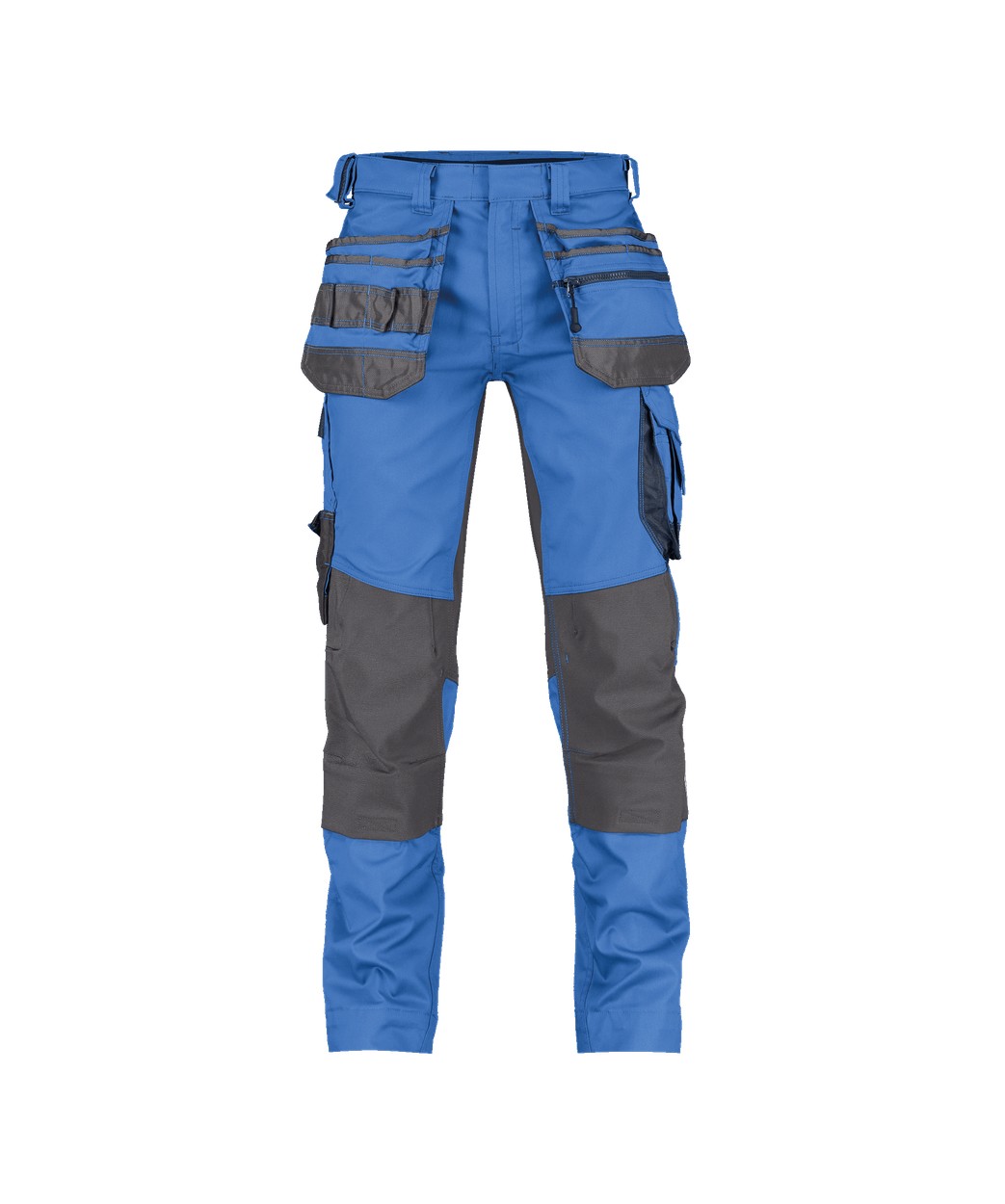 DASSY® FLUX in Azurblau/Anthrazitgrau – Vorderansicht