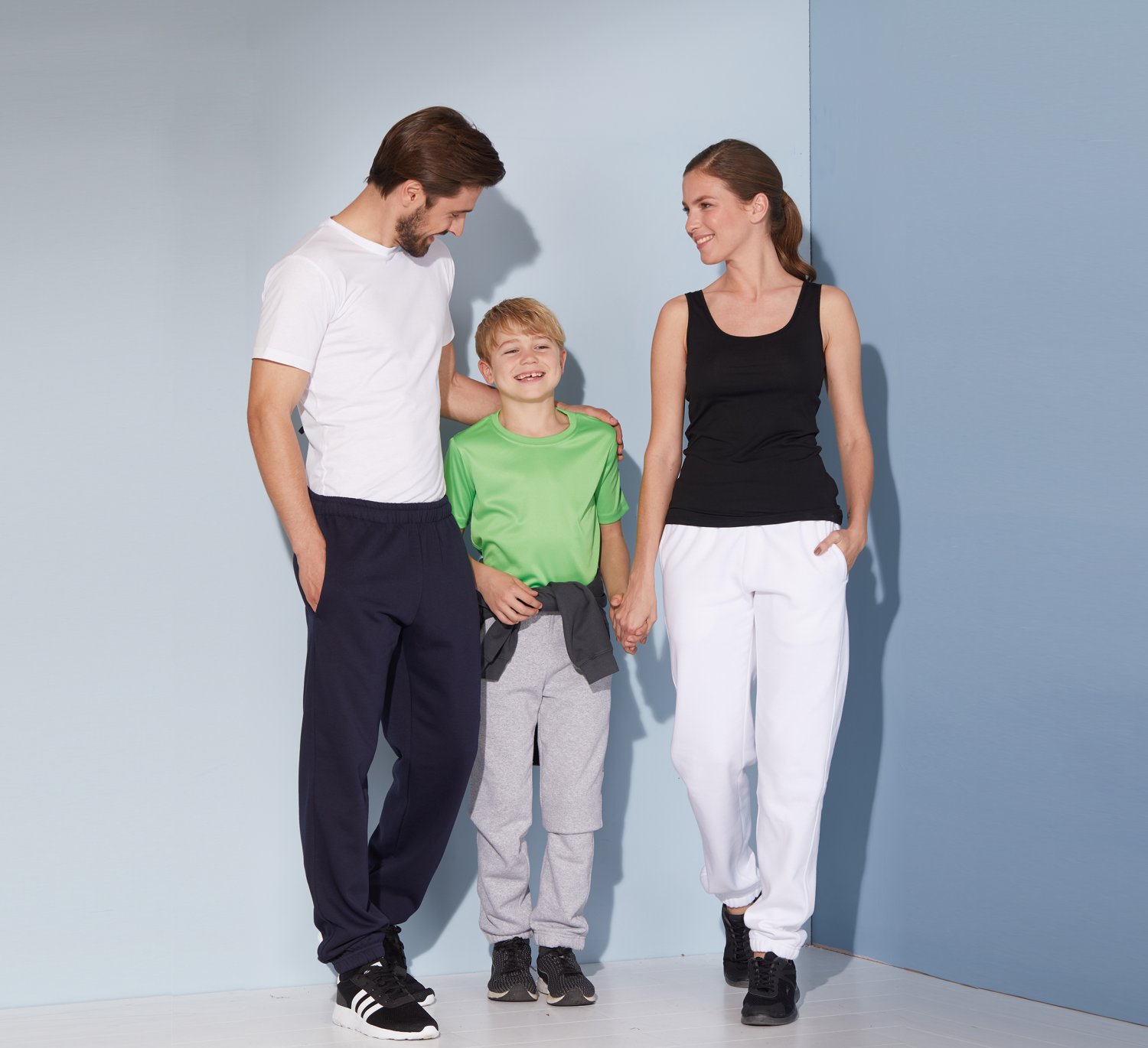 Daiber Ladies' Elastic Top in White – Modellansicht