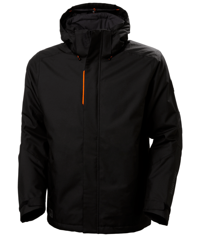 Helly Hansen Workwear KENSINGTON WINTER JACKET in Schwarz – Vorderansicht