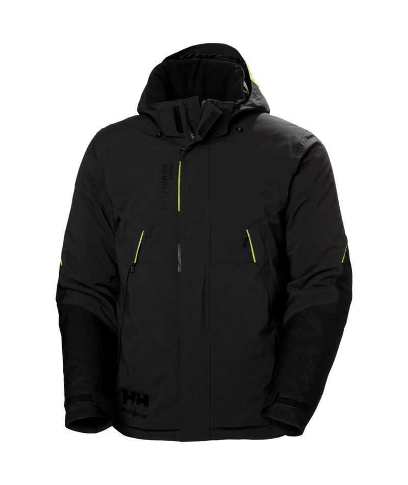 Helly Hansen Workwear MAGNI EVO WINTER JACKET in Schwarz – Vorderansicht