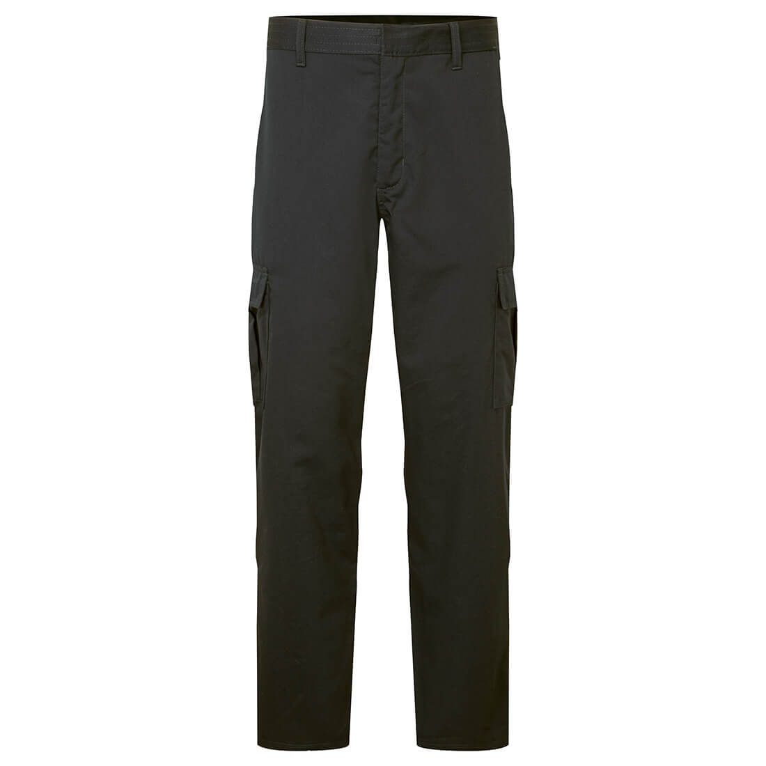 Portwest Women's Anti-Static ESD Trousers in Schwarz – Vorderansicht
