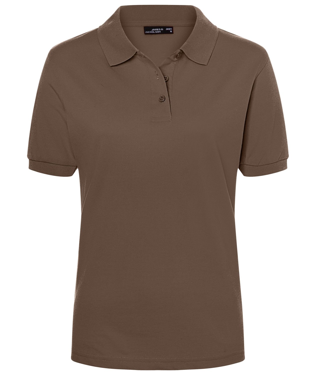 Daiber Classic Polo Ladies in Brown – Vorderansicht