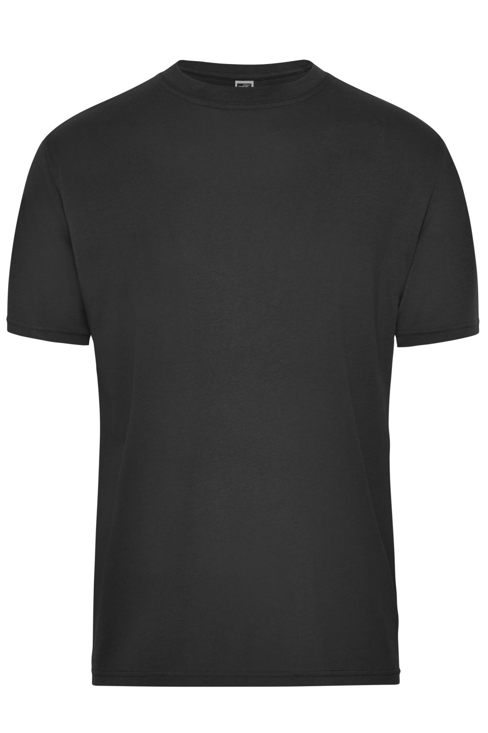 Daiber Men's ORGANIC Workwear T-Shirt OCS Blended in Black – Vorderansicht