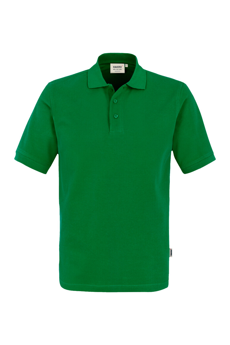 HAKRO 810 Poloshirt Classic in Kellygrün – Vorderansicht