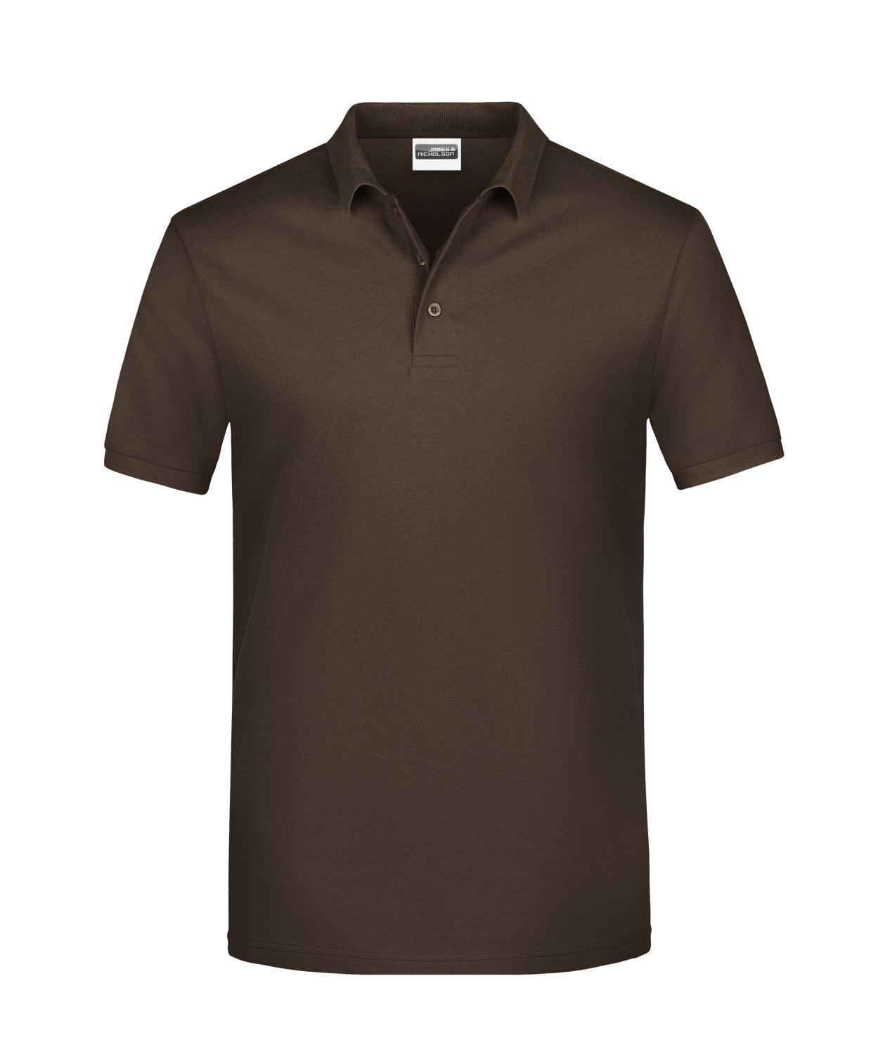 Daiber Promo Polo Man in Brown – Vorderansicht