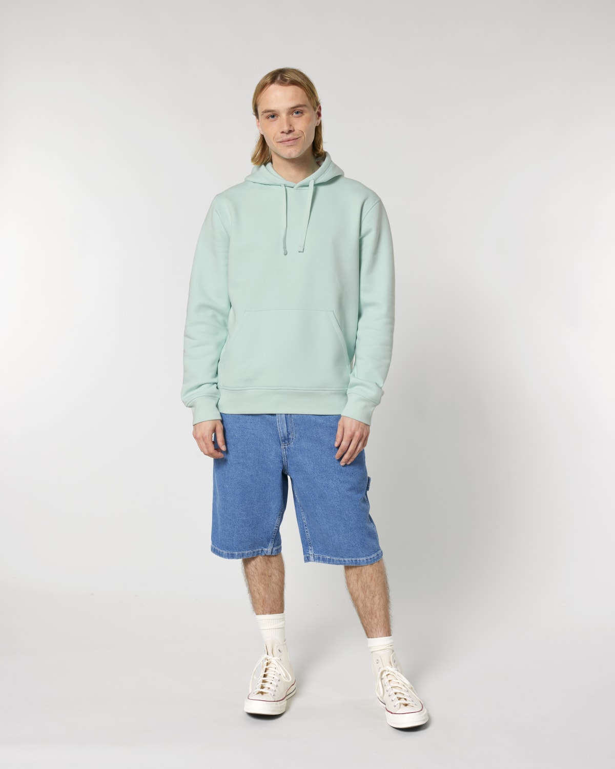Stanley Stella Drummer 2.0 in Caribbean Blue – Modellansicht