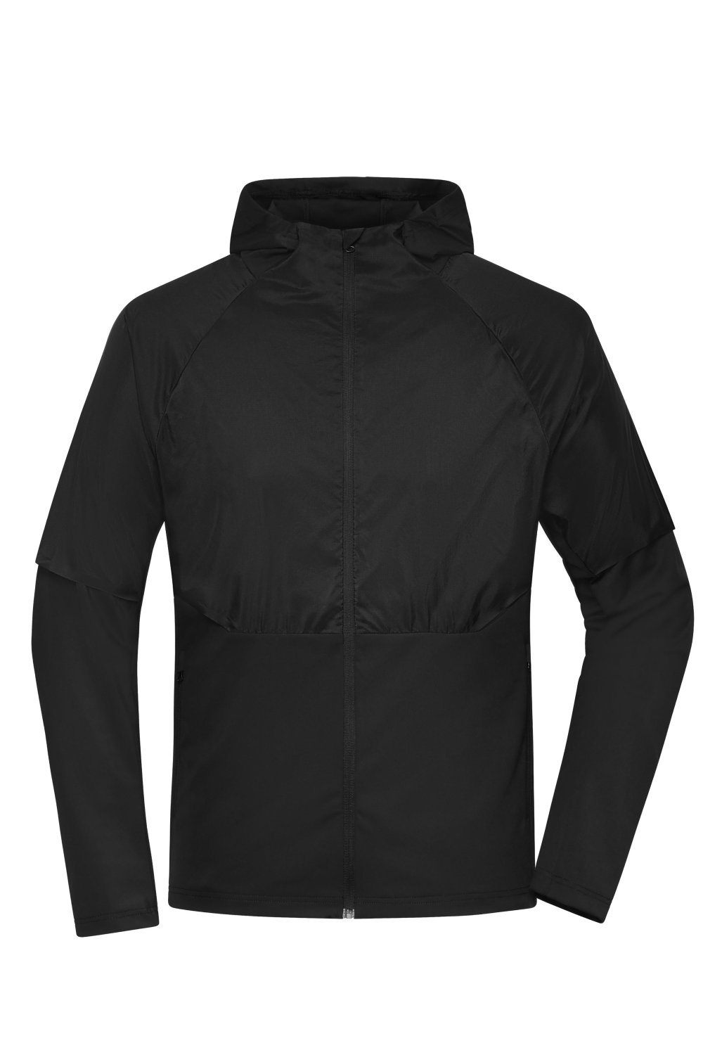Daiber Men's Running Jacket in Black – Vorderansicht