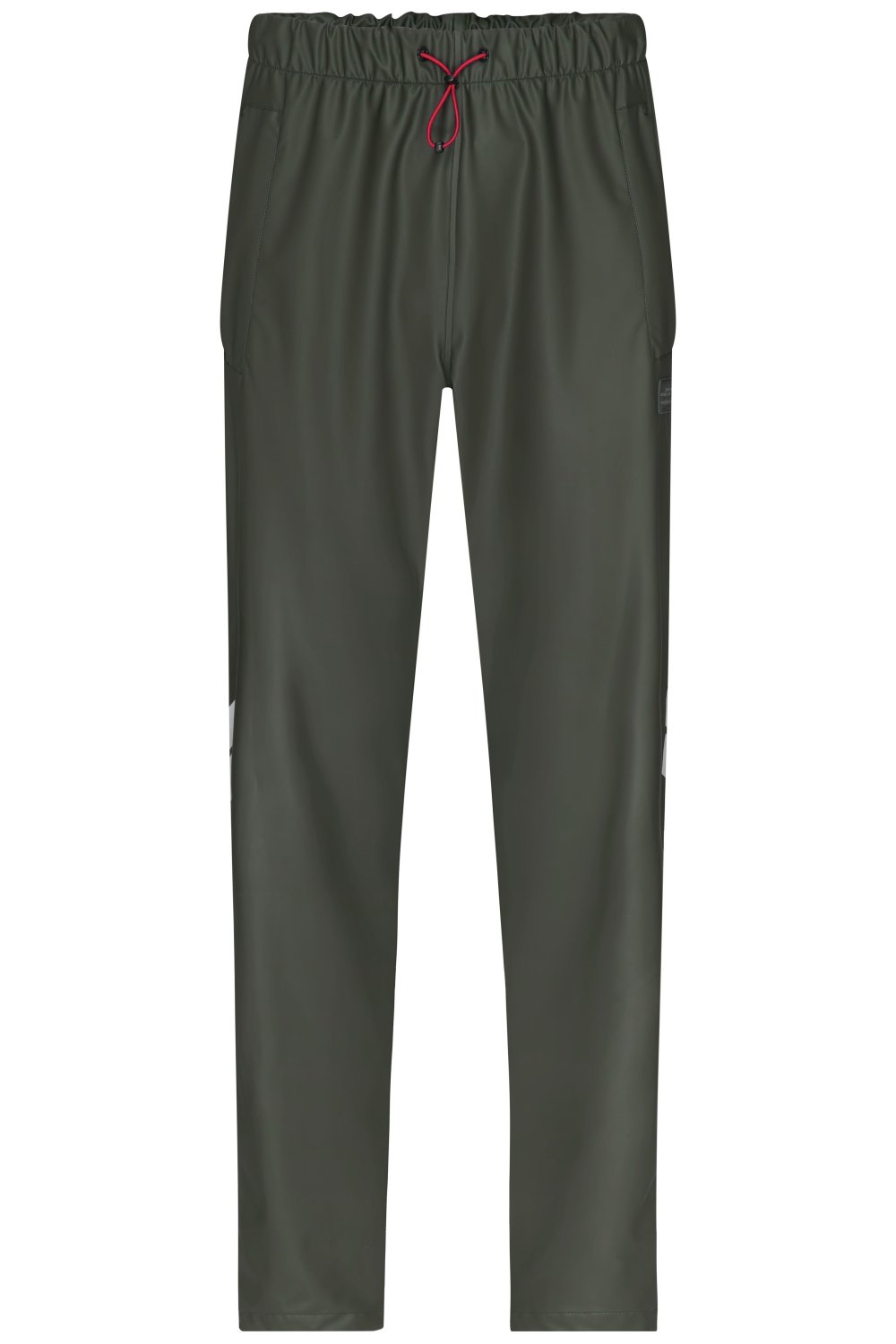 Daiber Worker Rain-Pants in Olive – Vorderansicht