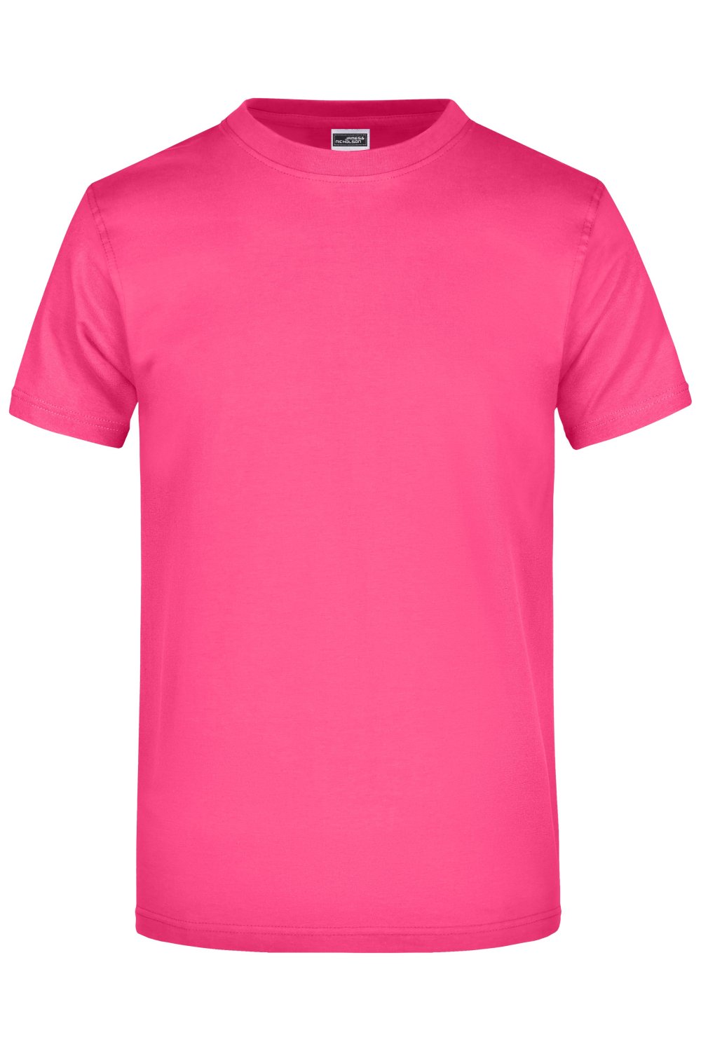 Daiber Round-T Heavy (180g/m²) in Pink – Vorderansicht