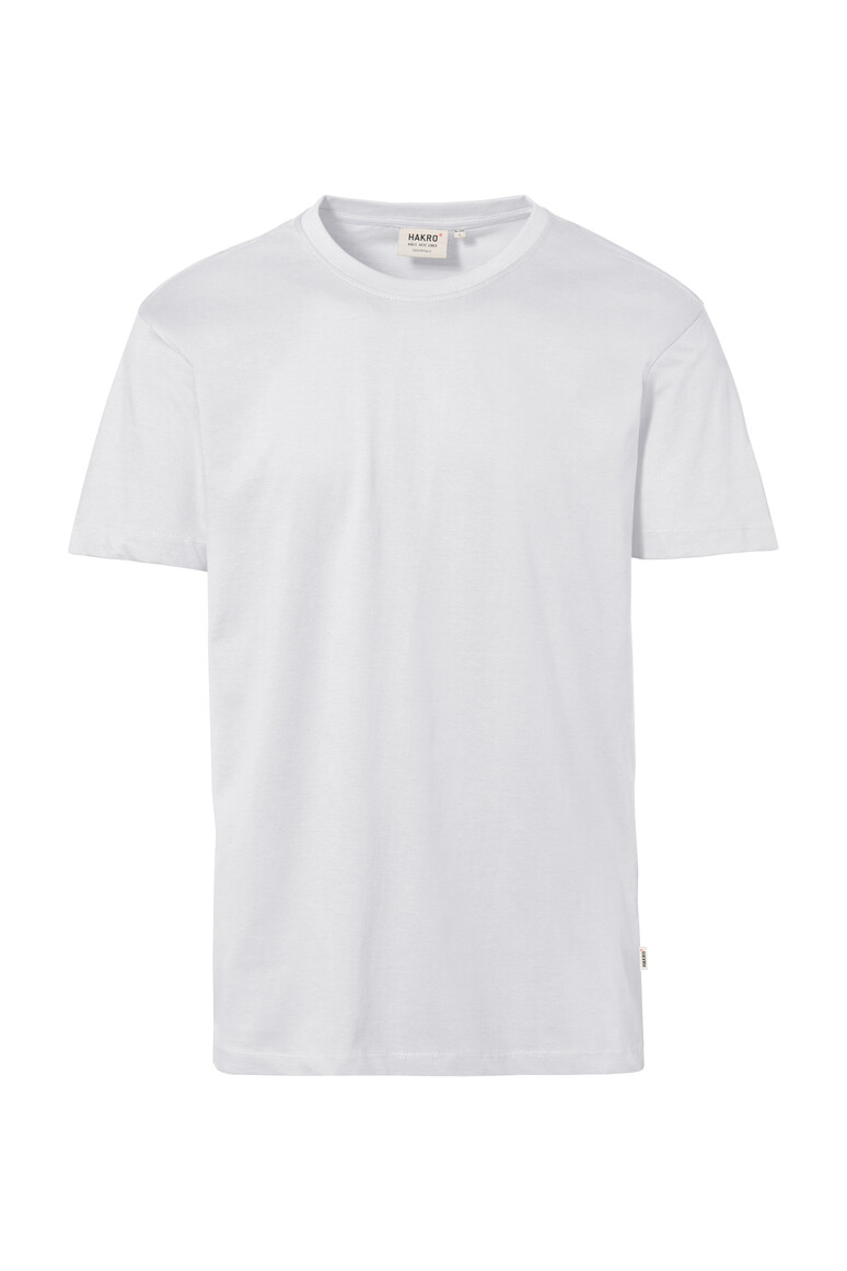 HAKRO 292 T-Shirt Classic in Weiß – Vorderansicht