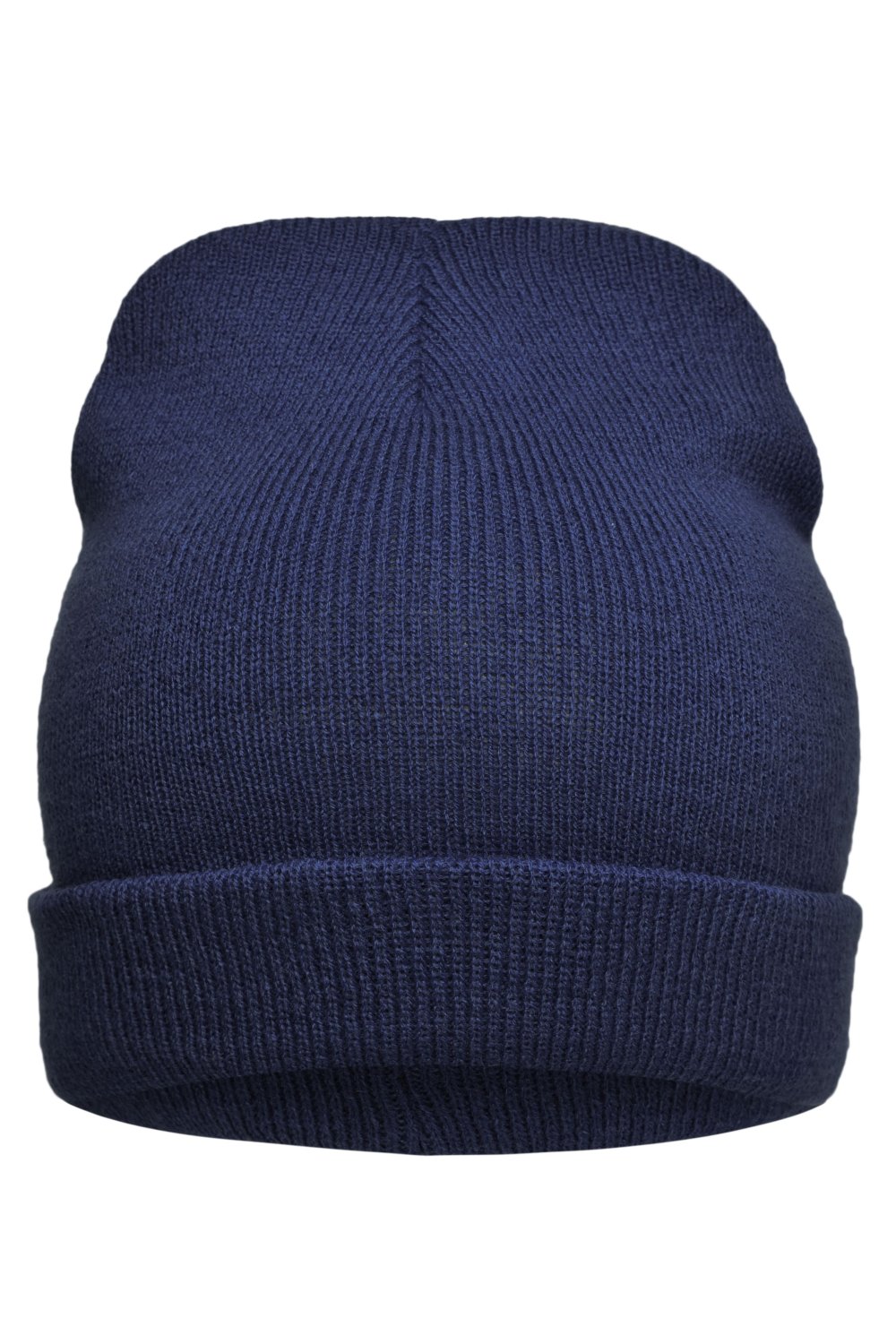 Daiber Knitted Promotion Beanie in Navy – Vorderansicht