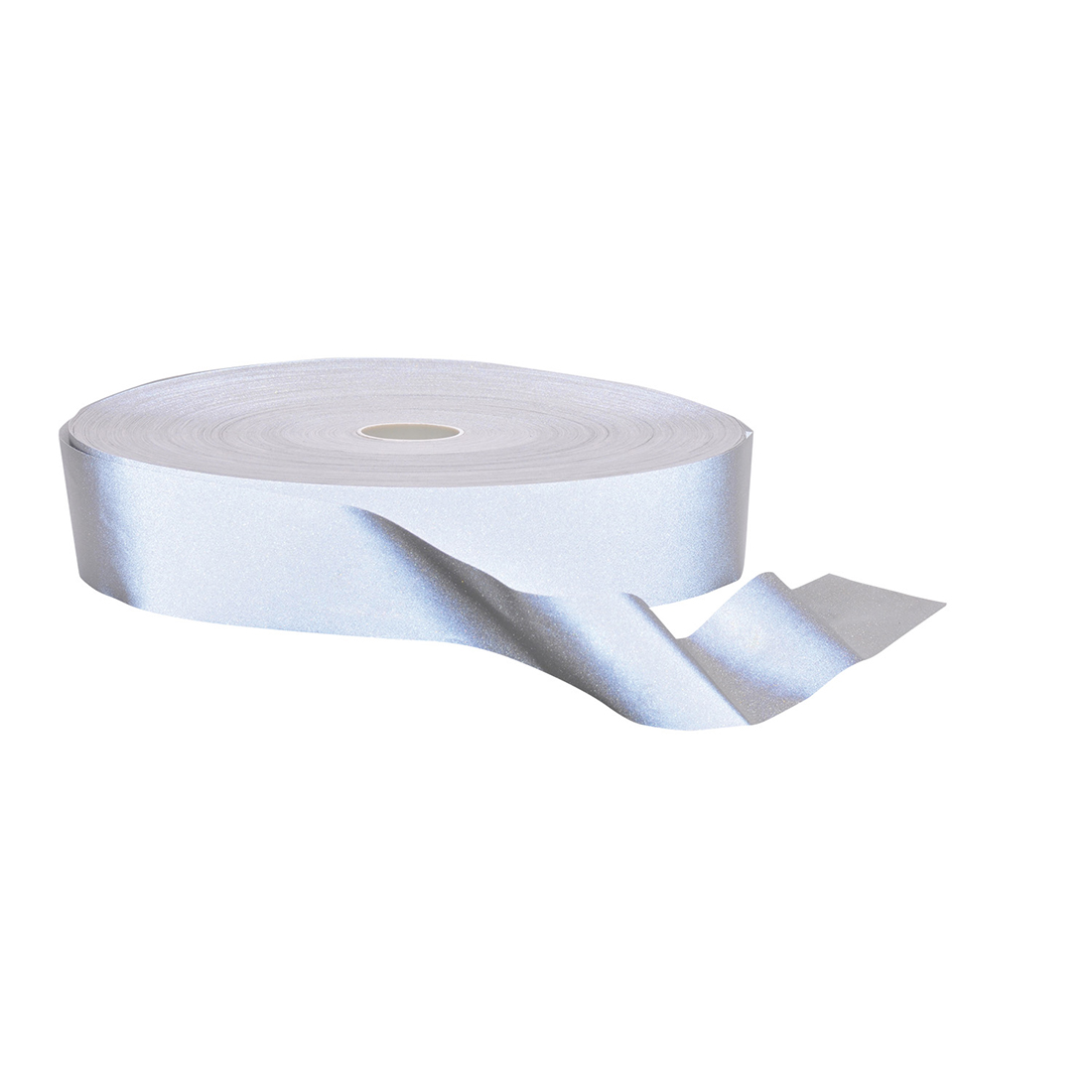 Portwest Hi-VisTex 50mm Reflective Tape 100m in Silber – Vorderansicht