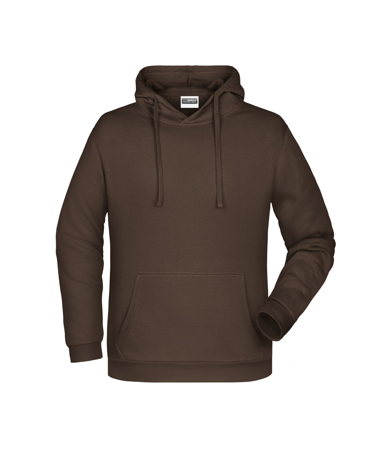 Daiber Men's Promo Hoody in Brown – Vorderansicht