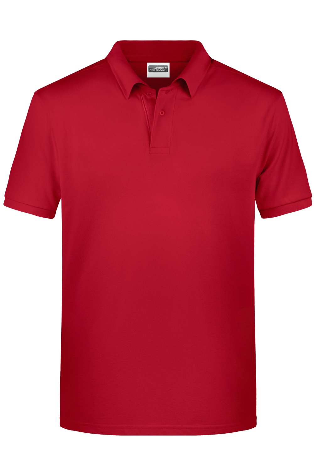 Daiber Men's Basic Polo OCS Standard in Red – Vorderansicht
