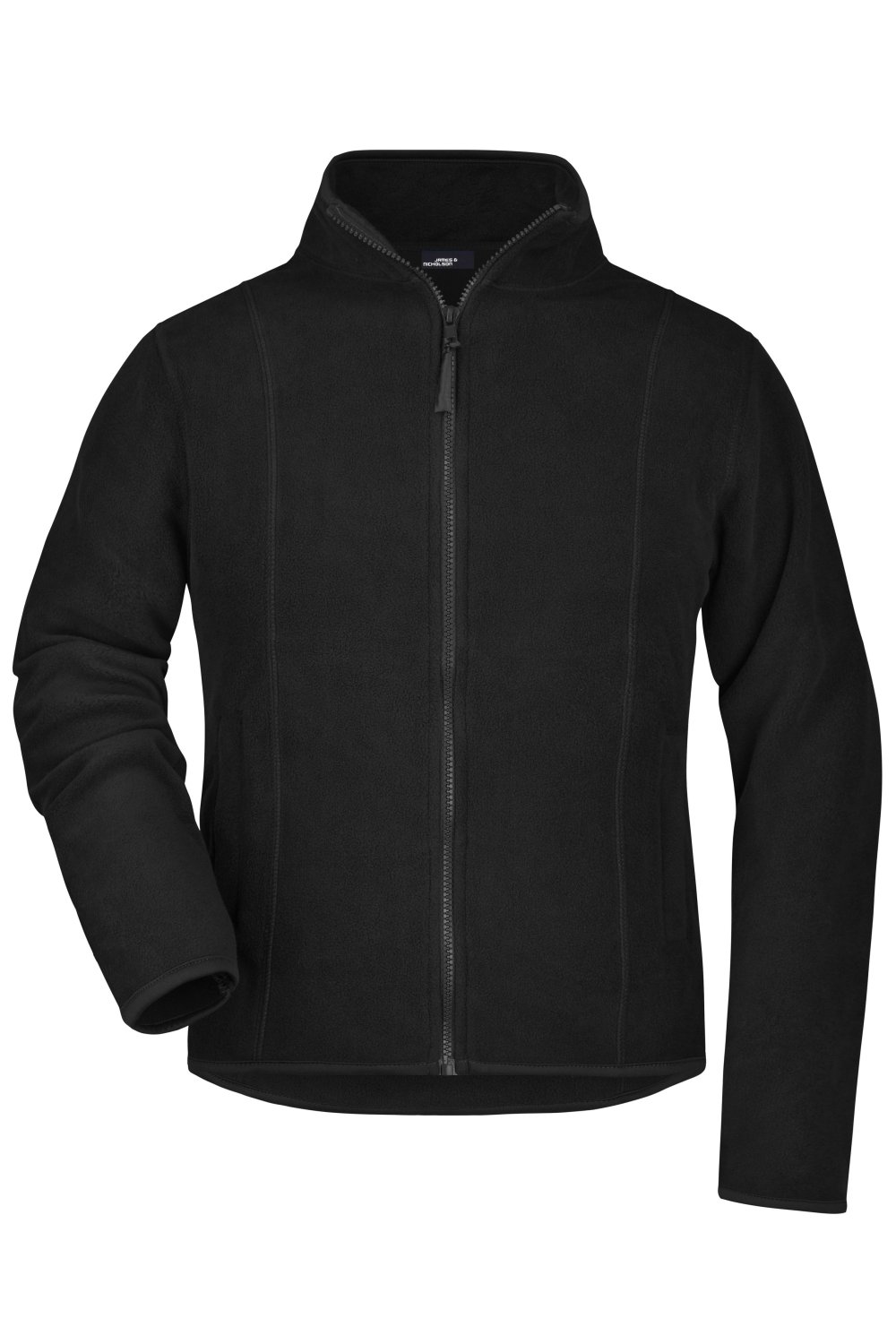 Daiber Girly Microfleece Jacket in Black – Vorderansicht