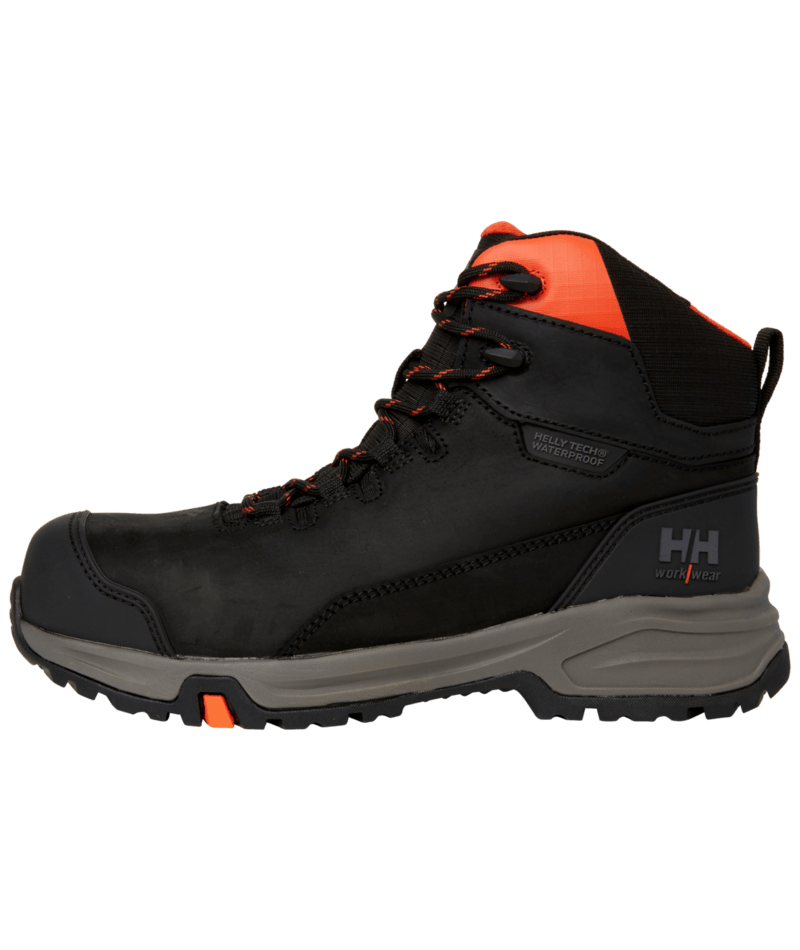 Helly Hansen Workwear MANCHESTER LTR MID S7S in Schwarz/Grau – Vorderansicht