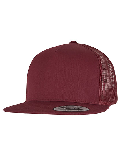 FLEXFIT Classic Trucker in Maroon – Vorderansicht