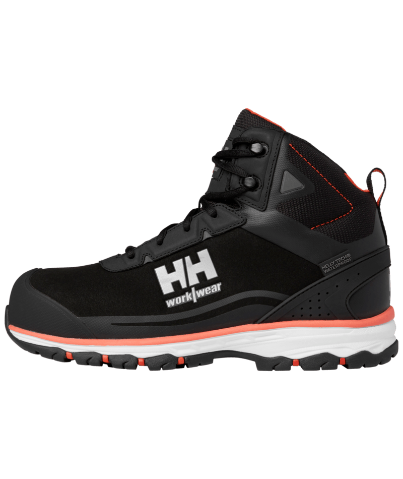 Helly Hansen Workwear CHELSEA EVO 2 MXR MID S7S in Schwarz/Orange – Vorderansicht