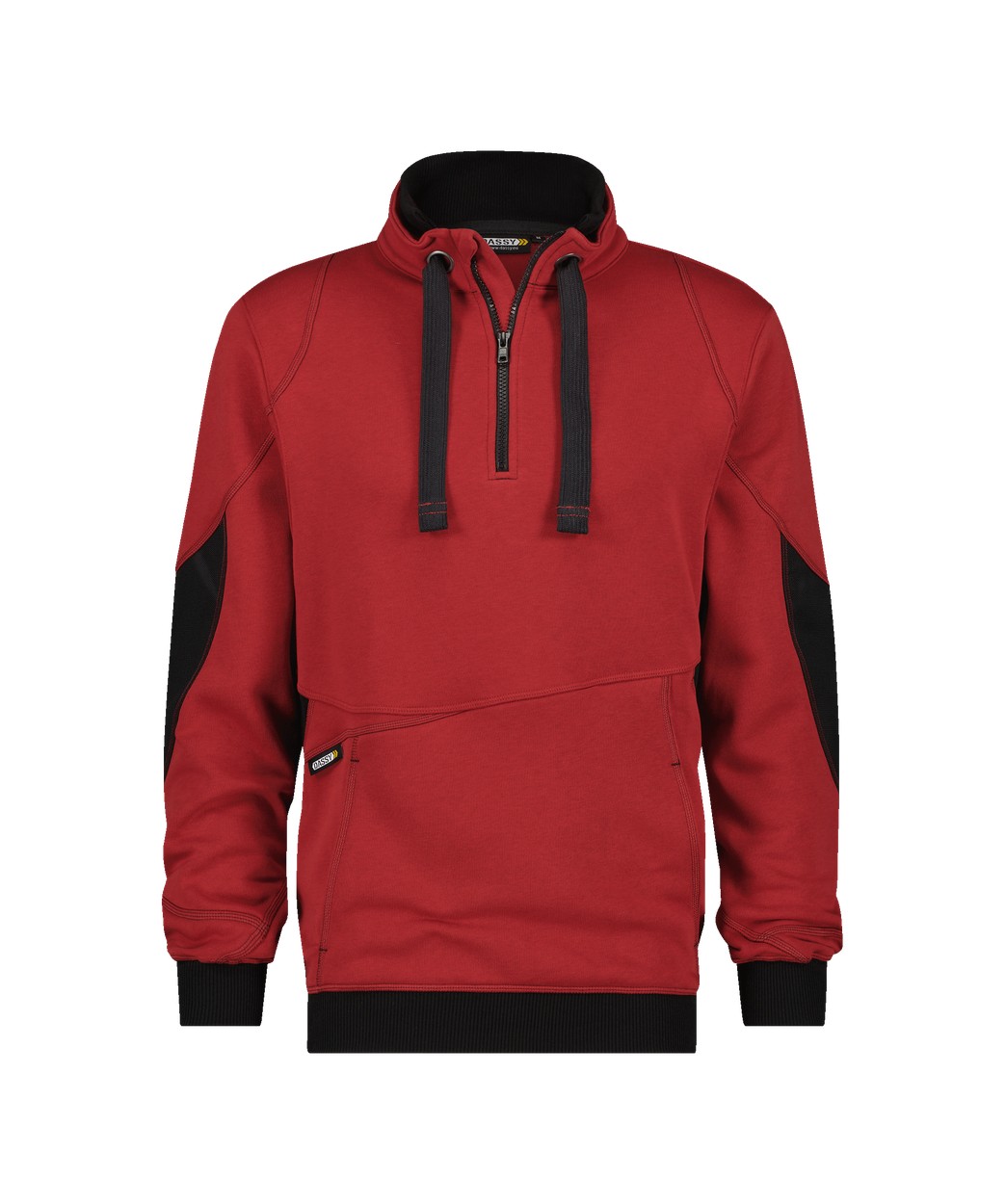 DASSY® Stellar in Rot/Schwarz – Vorderansicht