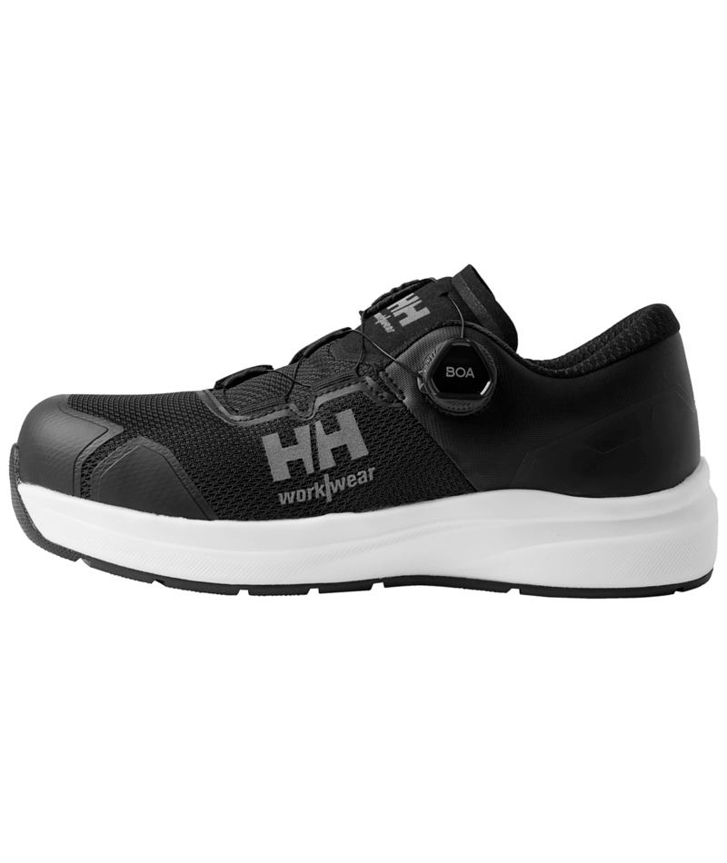 Helly Hansen Workwear OSLO 2 LOW BOA S1PS in Schwarz/Weiß – Vorderansicht