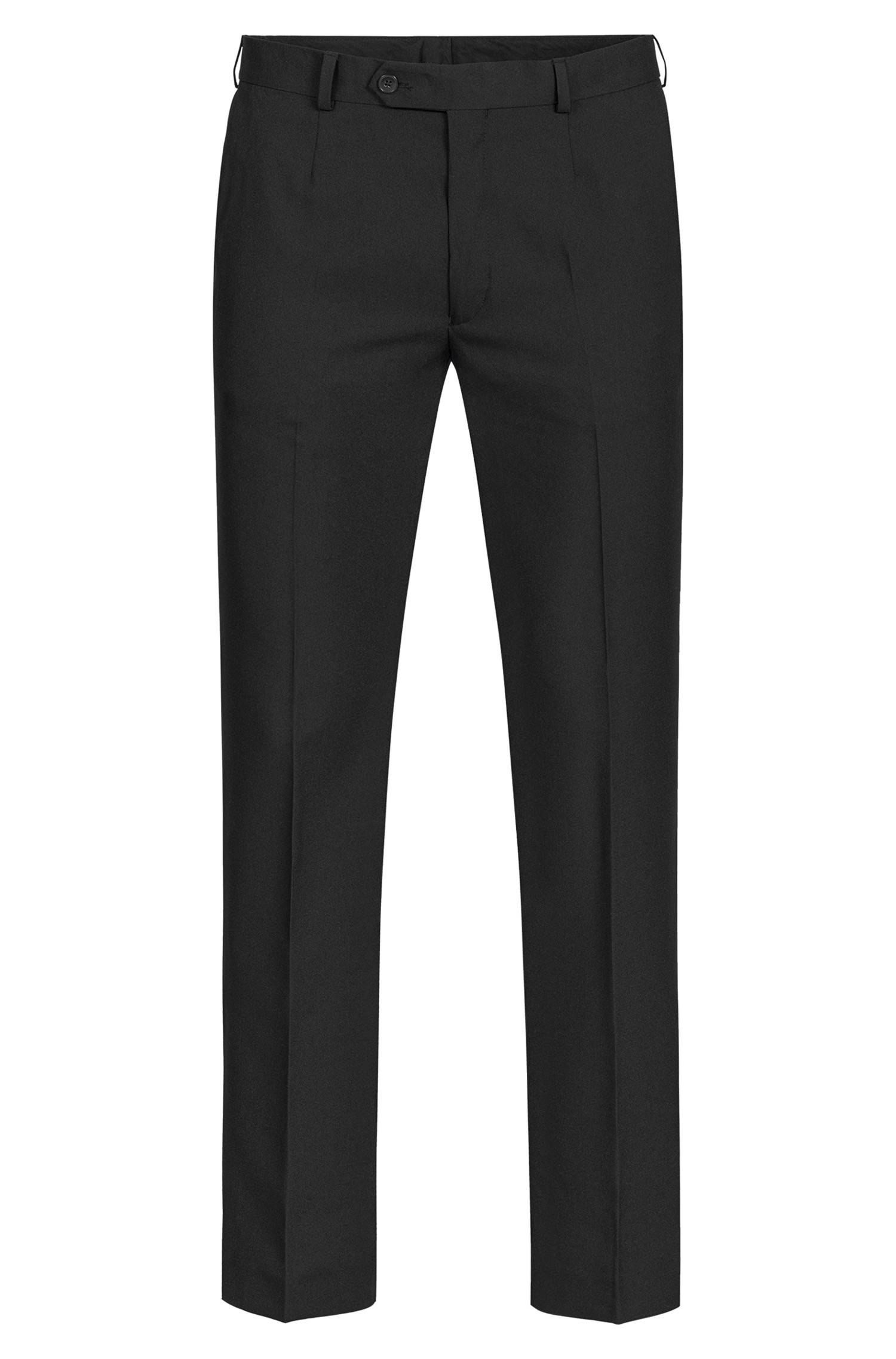 Greiff Herren-Hose RF Simple in Schwarz – Vorderansicht