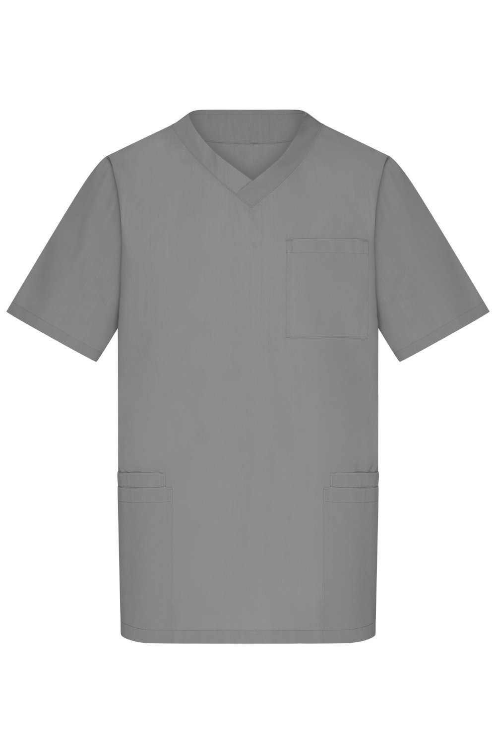Daiber Men's Kasack in Mid-Grey – Vorderansicht