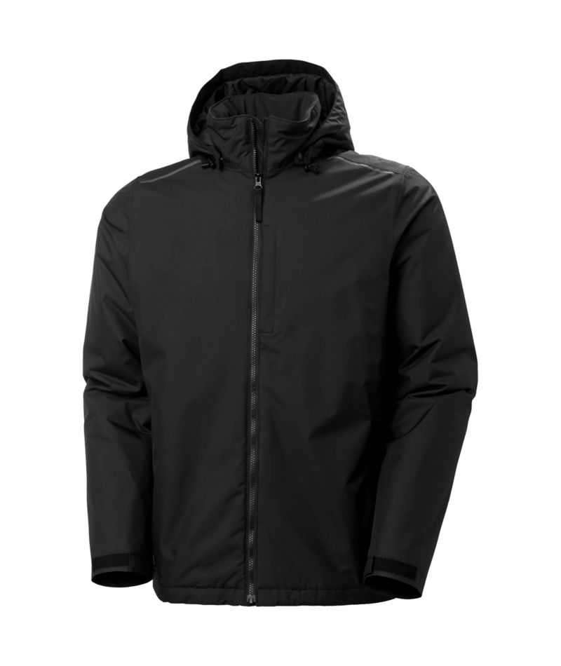 Helly Hansen Workwear MANCHESTER 2.0 WINTER JACKET in Schwarz – Vorderansicht