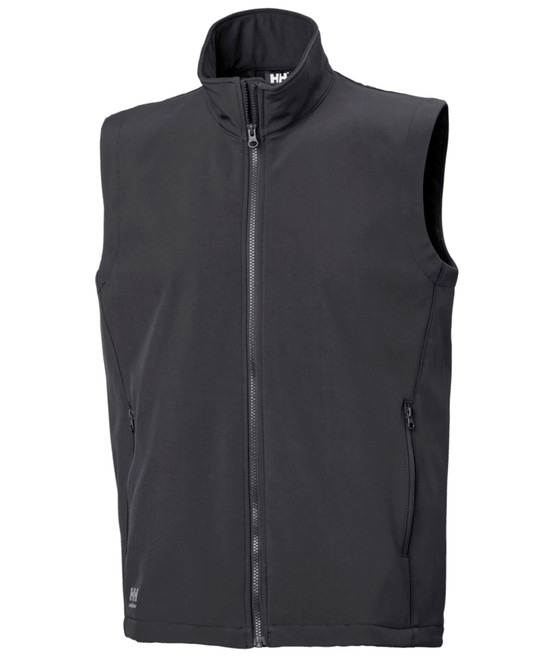 Helly Hansen Workwear MANCHESTER 2.0 SOFTS VEST in Anthrazit – Vorderansicht