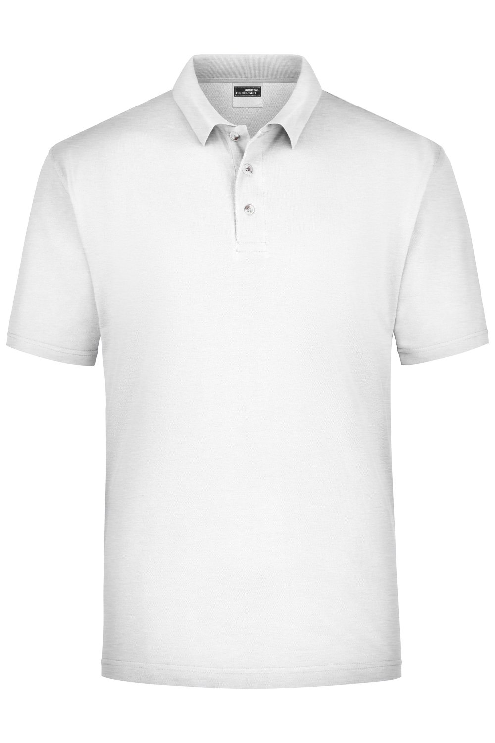 Daiber Polo-Piqué Medium in Ash – Vorderansicht