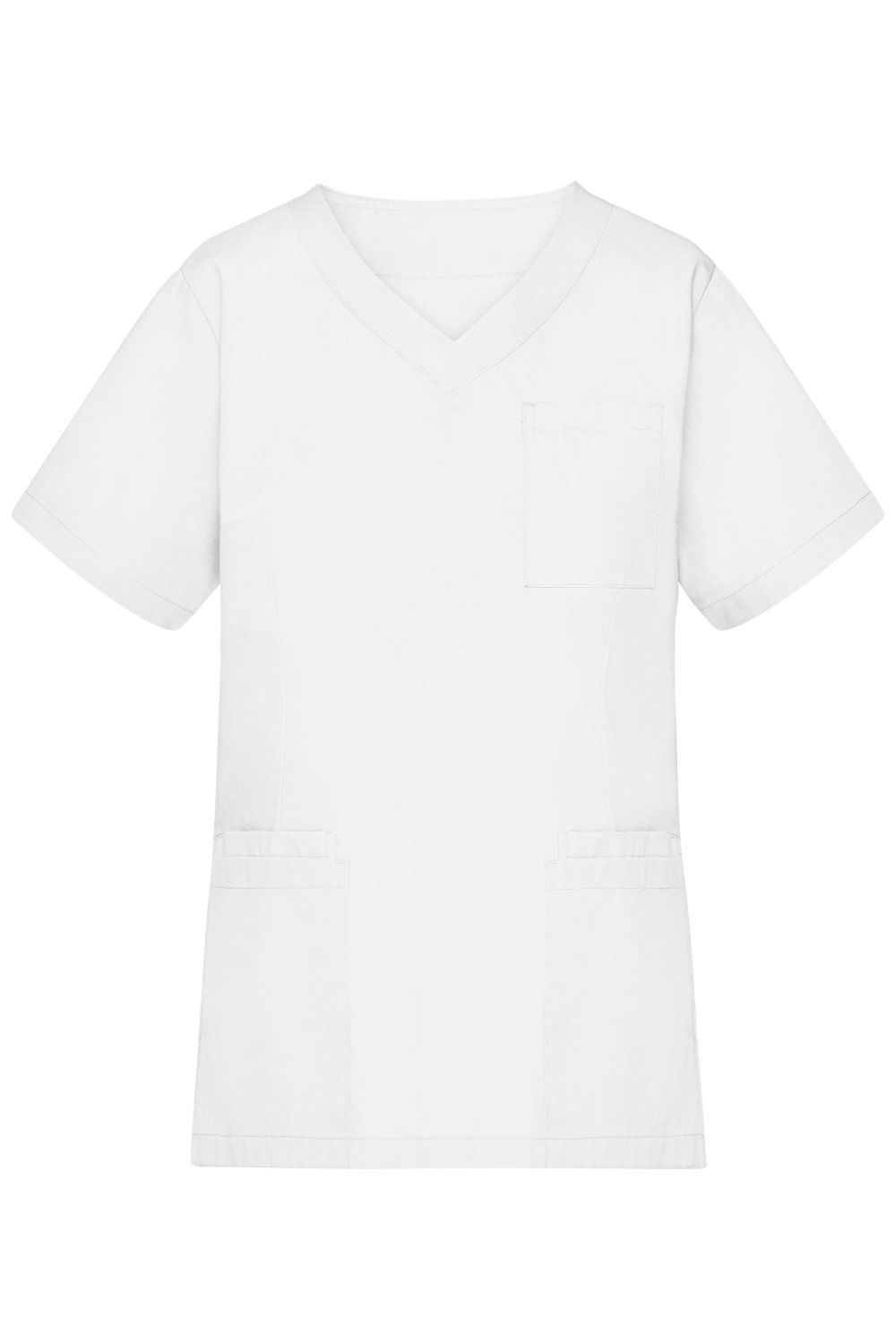 Daiber Ladies' Kasack in White – Vorderansicht