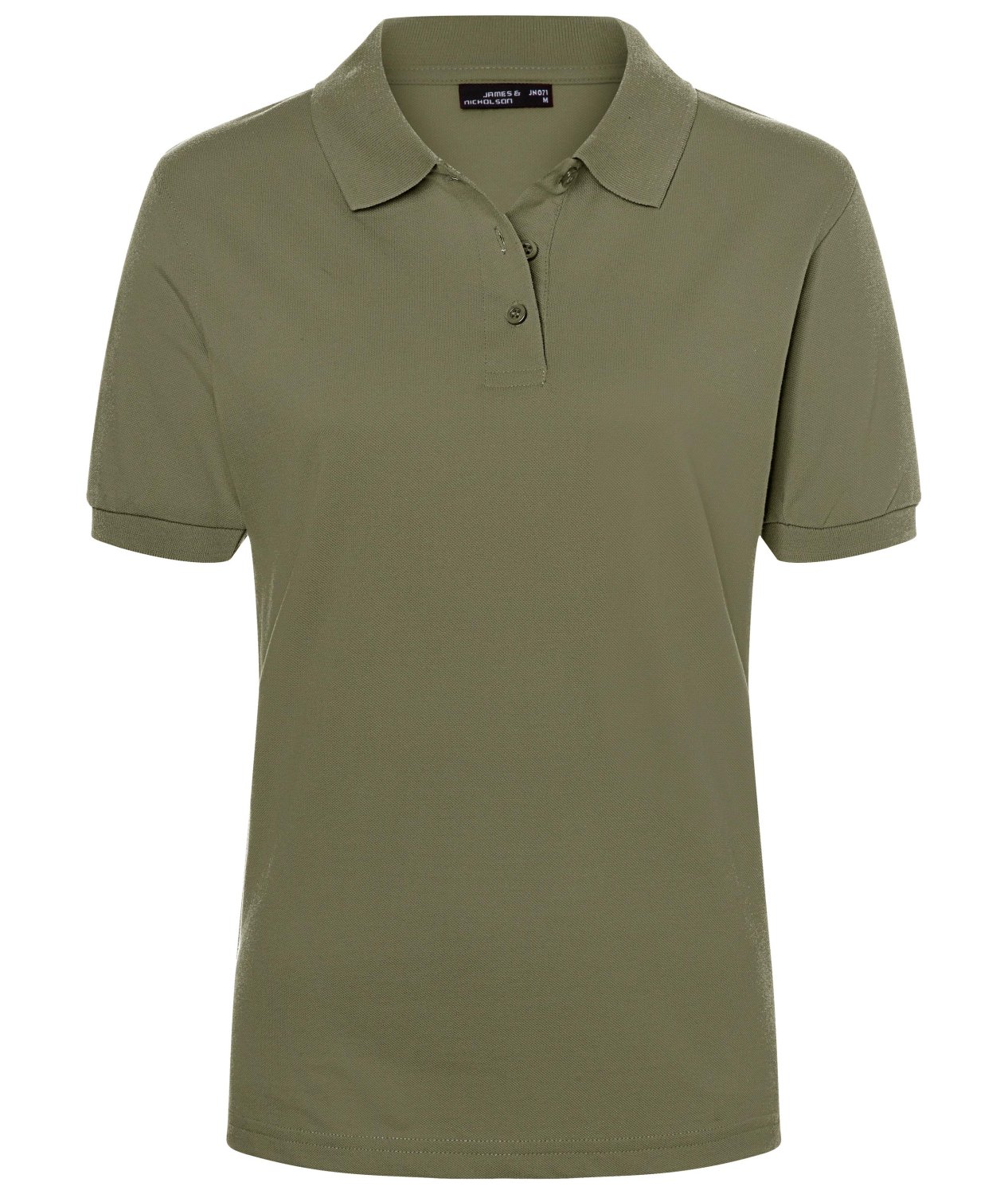 Daiber Classic Polo Ladies in Olive – Vorderansicht