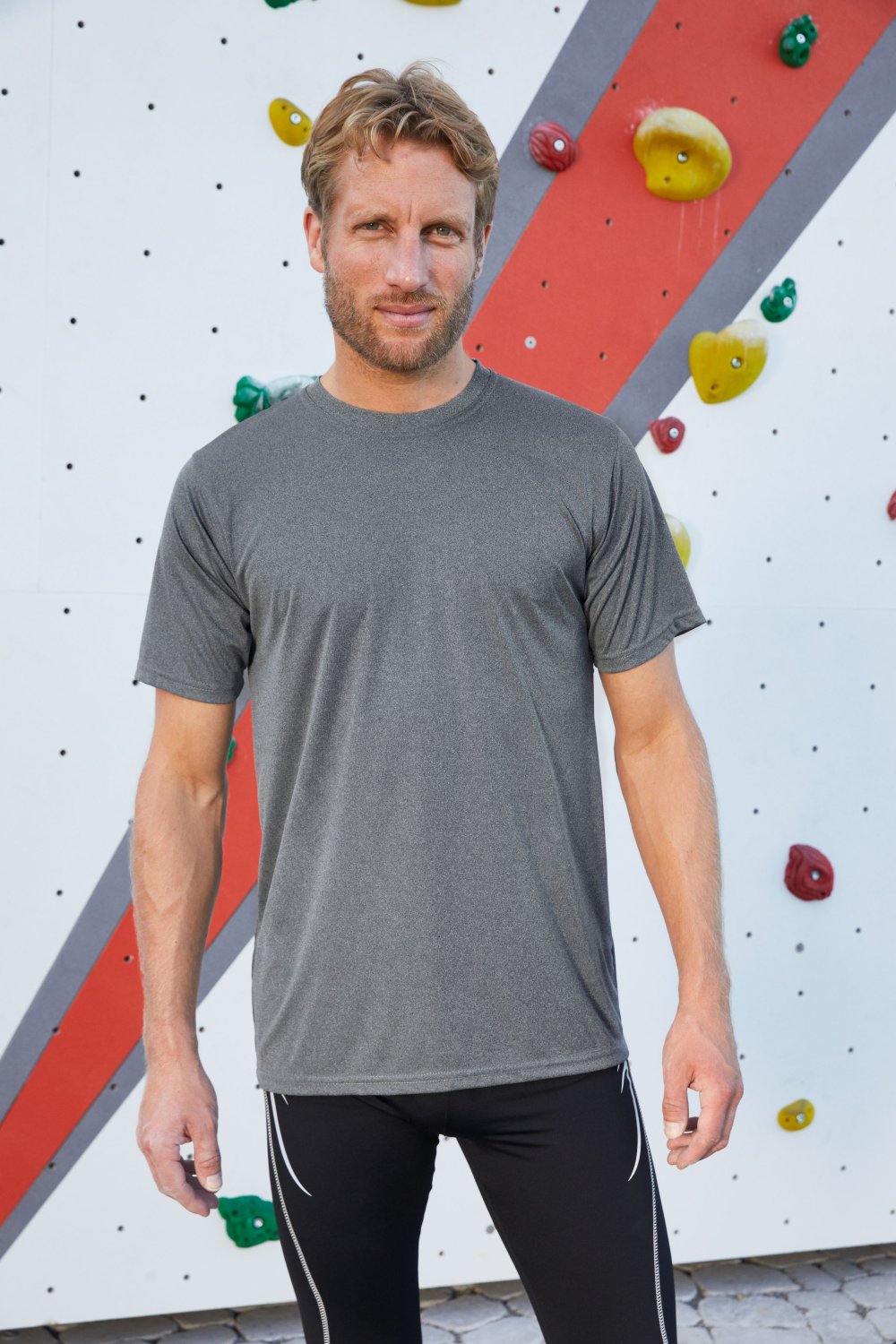 Daiber Men's Active-T in White – Modellansicht