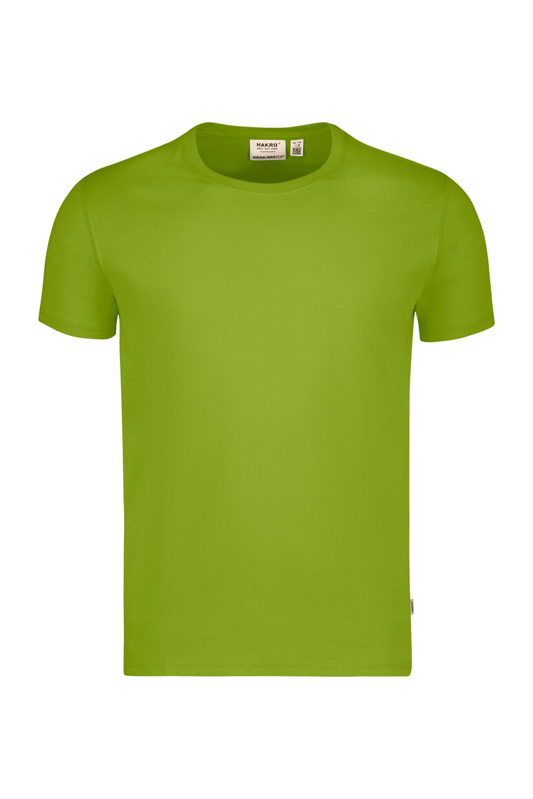 HAKRO 530 T-Shirt MIKRALINAR® ECO in Kiwi – Vorderansicht