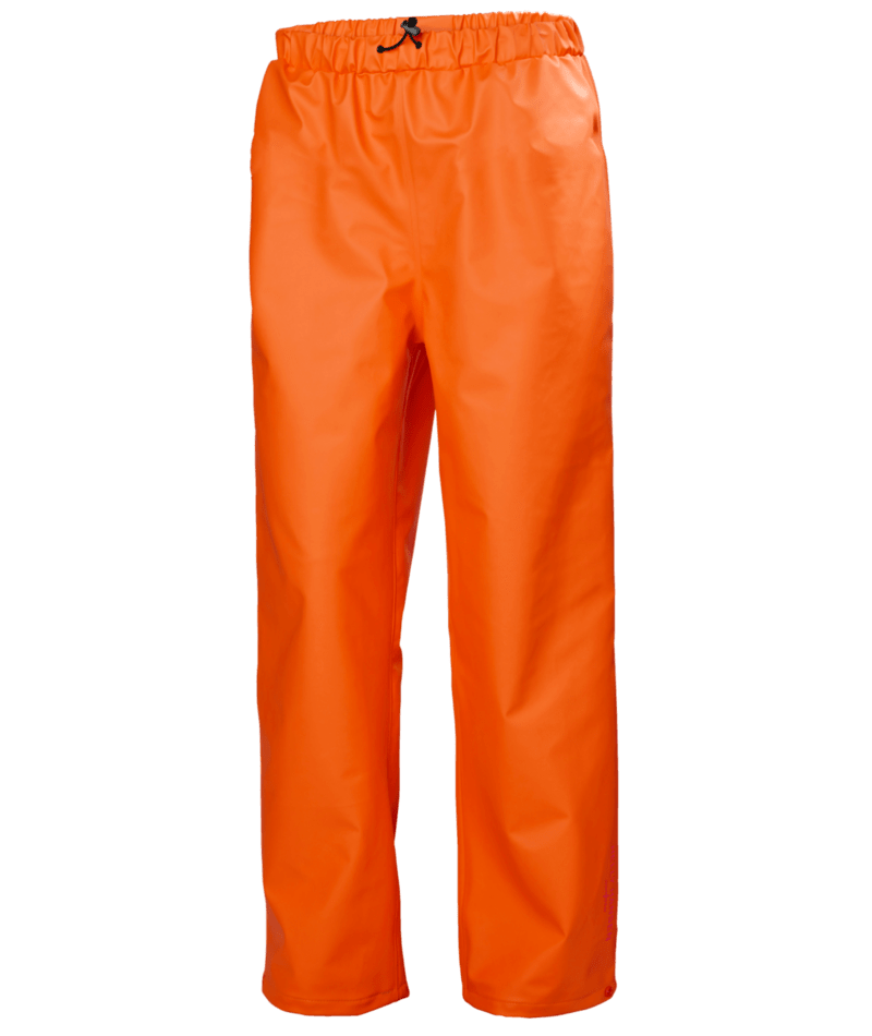 Helly Hansen Workwear GALE RAIN PANT in Dunkel Orange – Vorderansicht