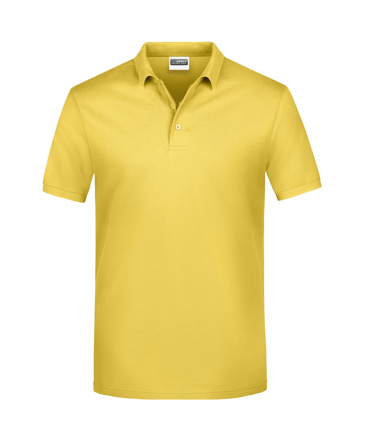 Daiber Promo Polo Man in Yellow – Vorderansicht