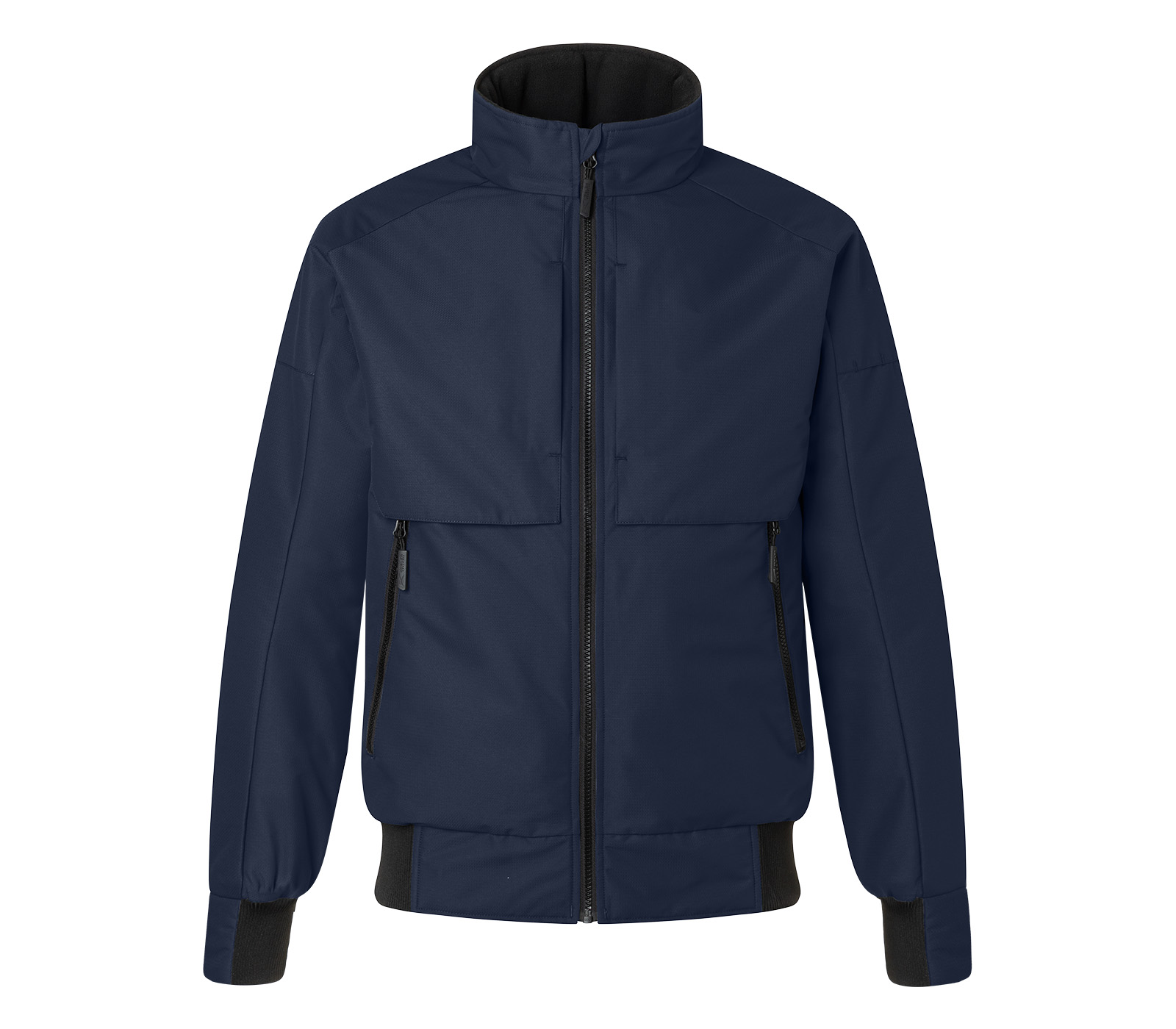 Kübler Performance Jacke in Dunkelblau – Vorderansicht
