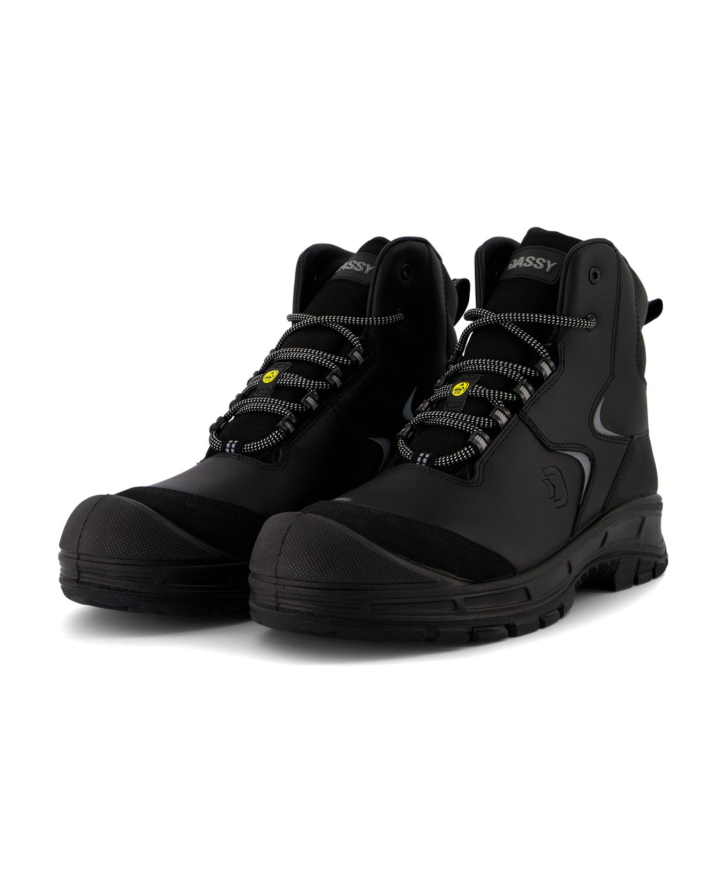 DASSY® Seth S7S FO SC HRO SR ESD in Schwarz – Vorderansicht