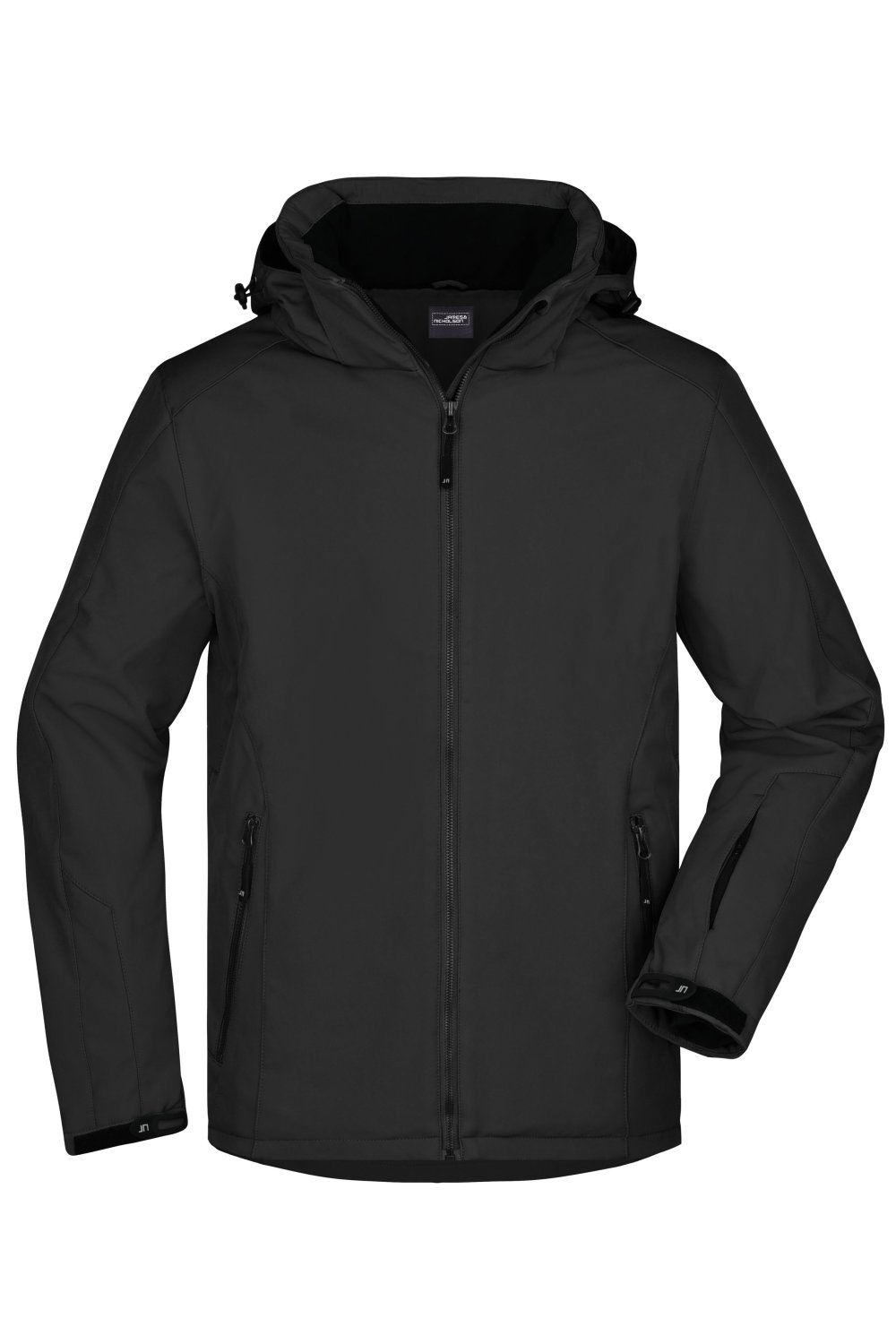 Daiber Men's Wintersport Jacket in Black – Vorderansicht