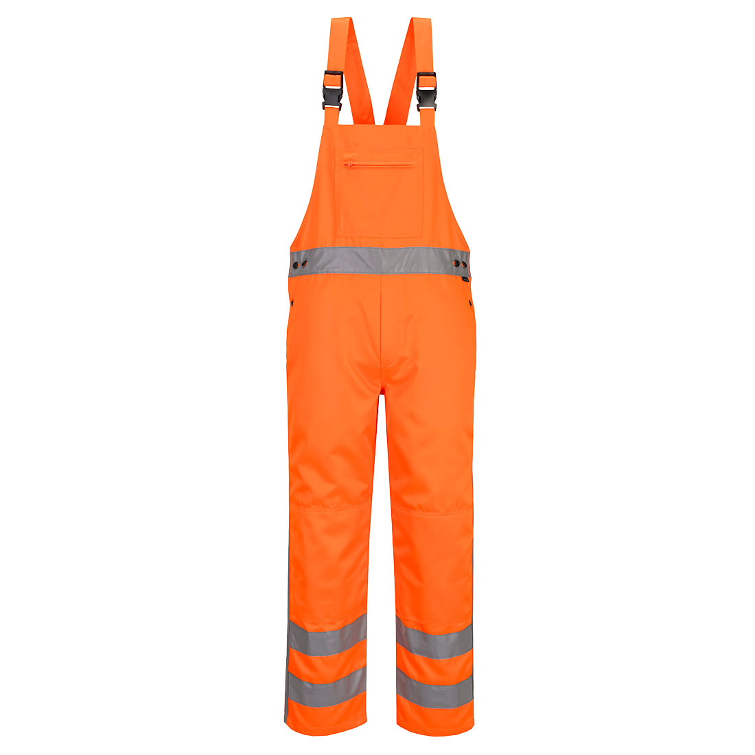 Portwest RWS Hi-Vis Bib and Brace in Orange – Vorderansicht