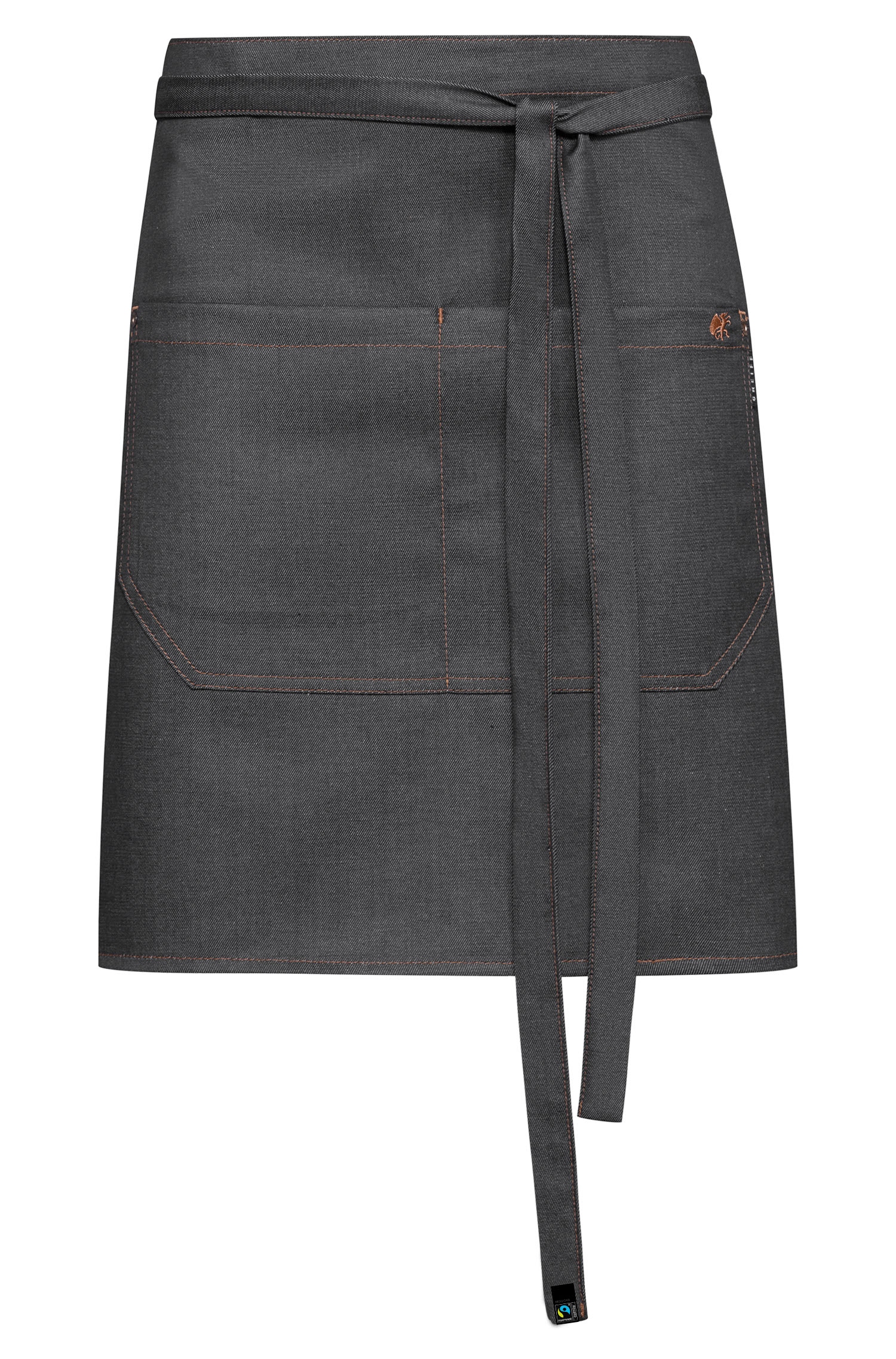 Greiff Vorbinder 90x50 cm denimoptik in Denimoptik Anthrazit – Vorderansicht