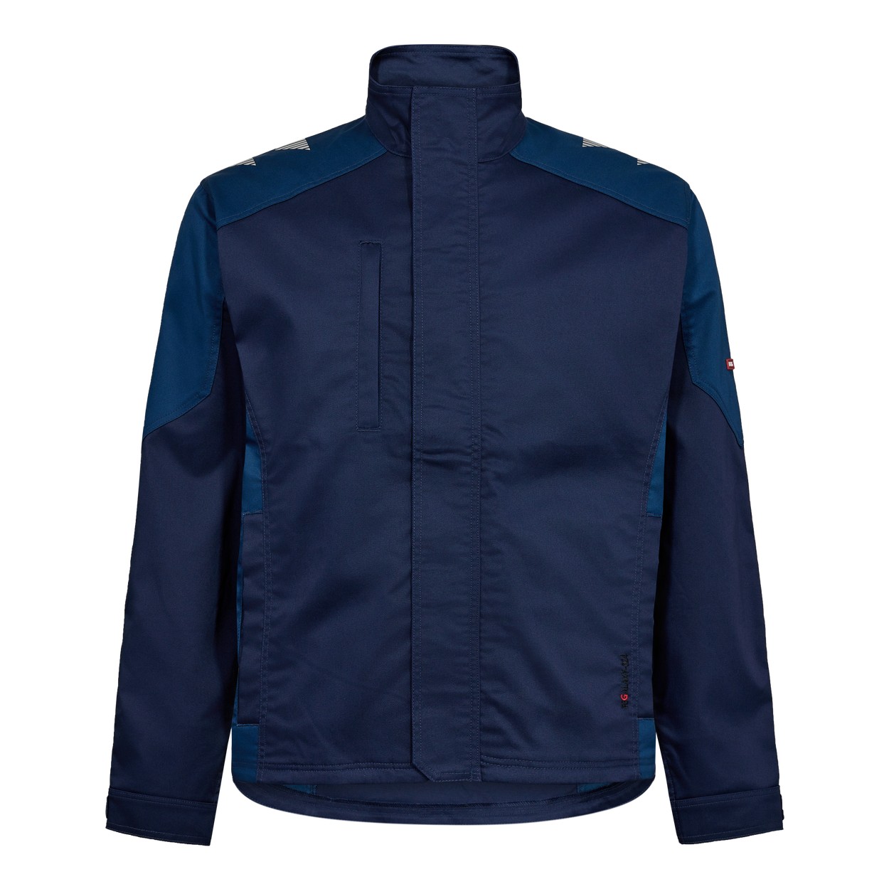 ENGEL Galaxy 1809-255 Arbeitsjacke mit 2-Wege-Stretch in Blue Ink/Dark Petrol – Vorderansicht