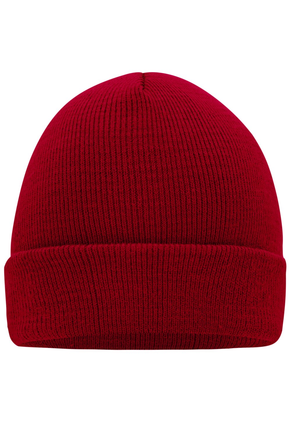 Daiber Knitted Cap in Burgundy – Vorderansicht