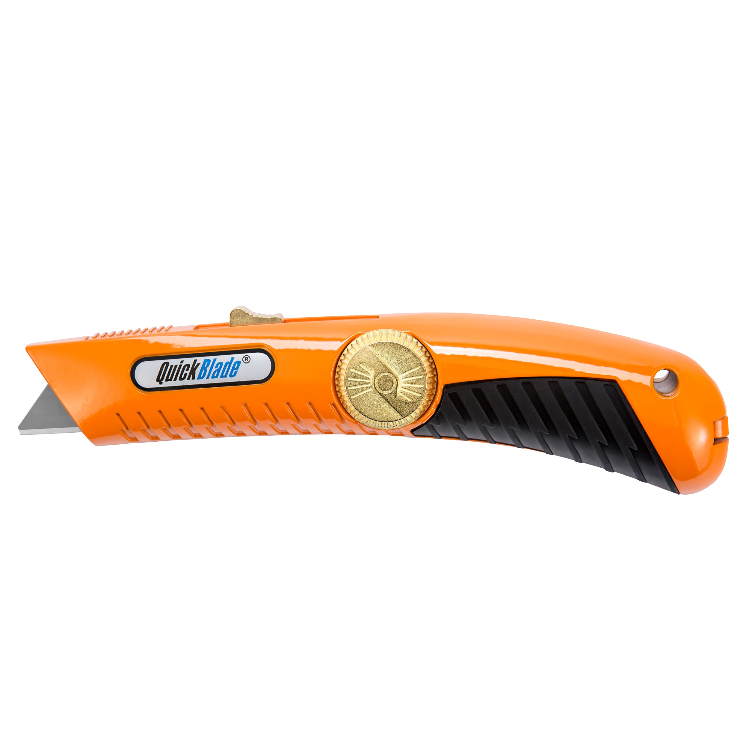 SPG® Pacific Handy Cutter® Sicherheitsmesser QBS-20 in Orange – Vorderansicht