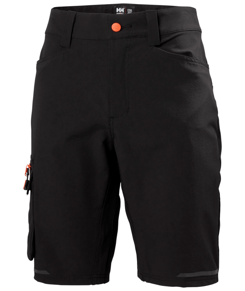 Helly Hansen Workwear KENSINGTON SHORTS in Schwarz – Vorderansicht