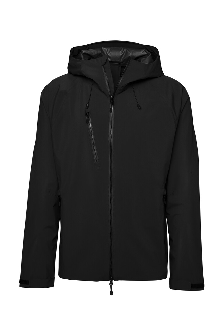 HAKRO 884 High-Activejacke ECO in Schwarz – Vorderansicht