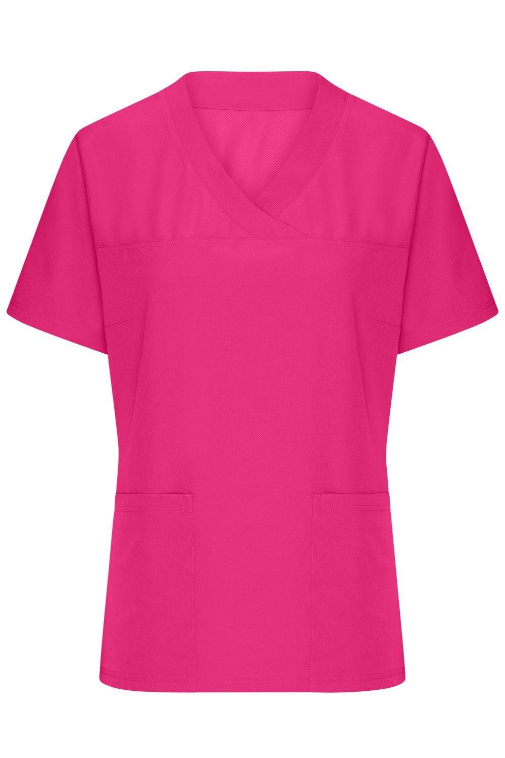 Daiber Ladies' Stretch-Kasack in Pink – Vorderansicht
