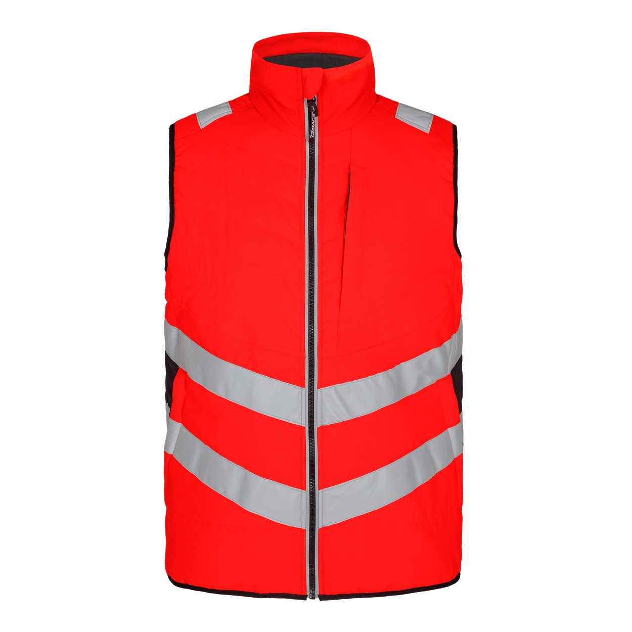 ENGEL Safety 5159-158 Stepp-Innenweste in Rot/Schwarz – Vorderansicht