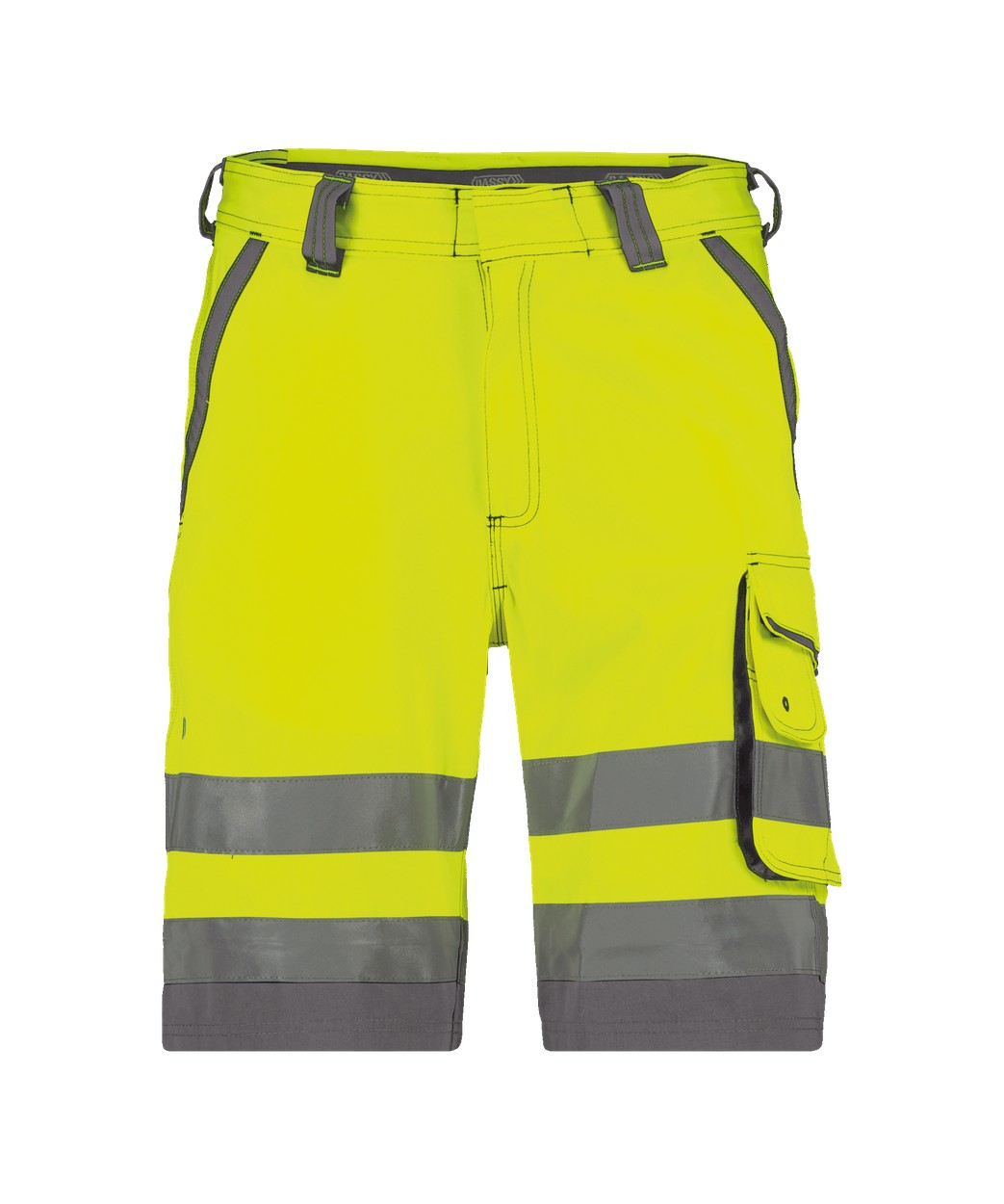 DASSY® Lucca in Neongelb/Zementgrau – Vorderansicht
