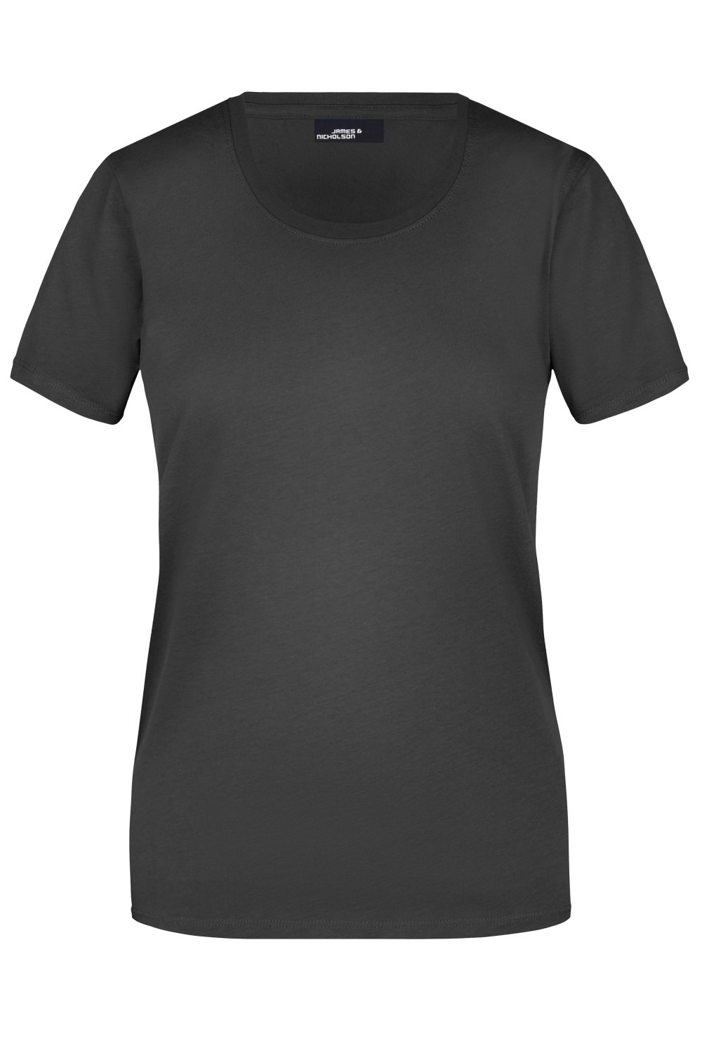 Daiber Ladies' Basic-T in Black – Vorderansicht
