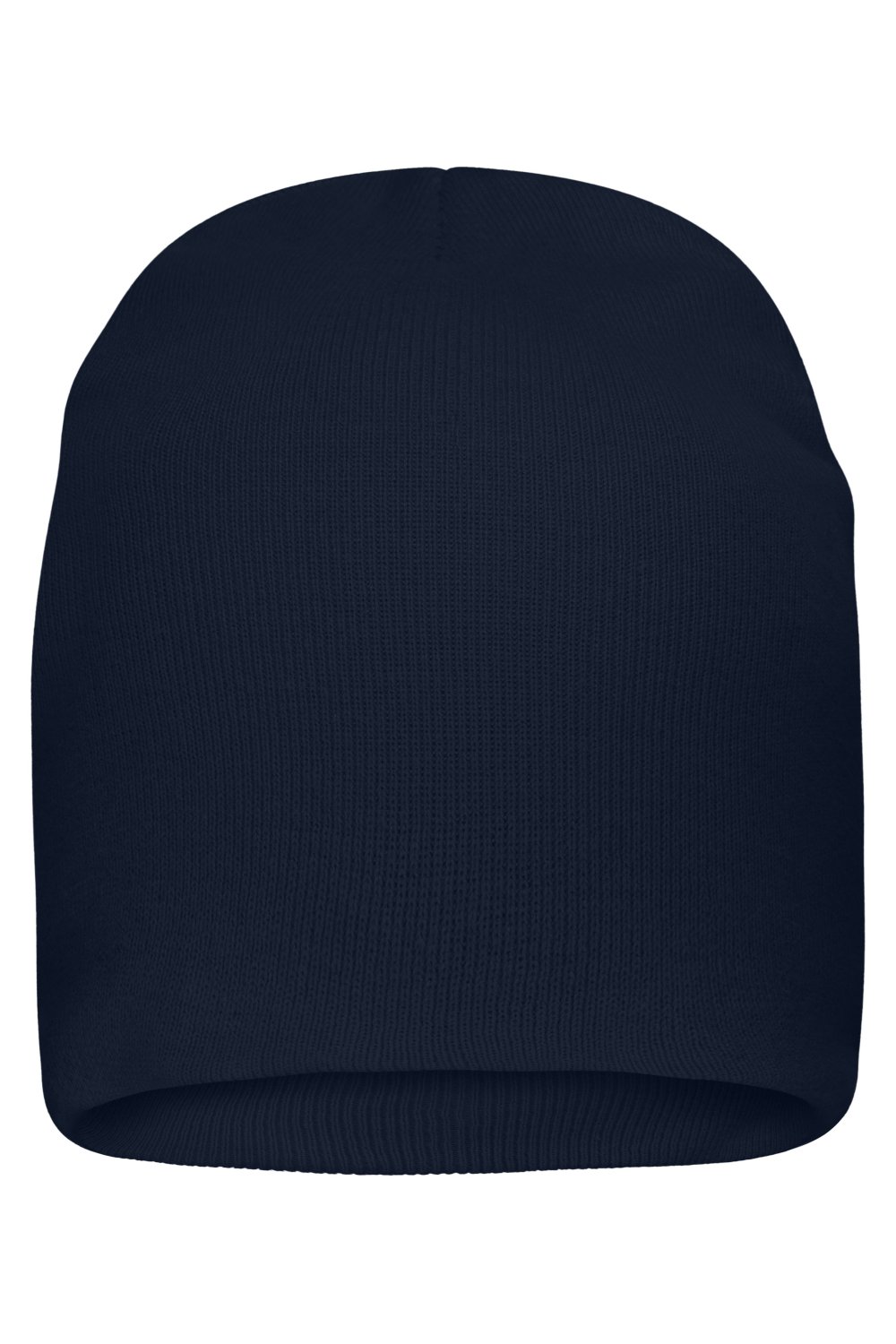Daiber Organic Cotton Casual Beanie OCS Standard in Navy – Vorderansicht